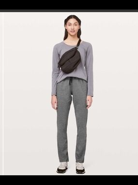 lululemon athletica Charcoal Straight-Leg Joggers